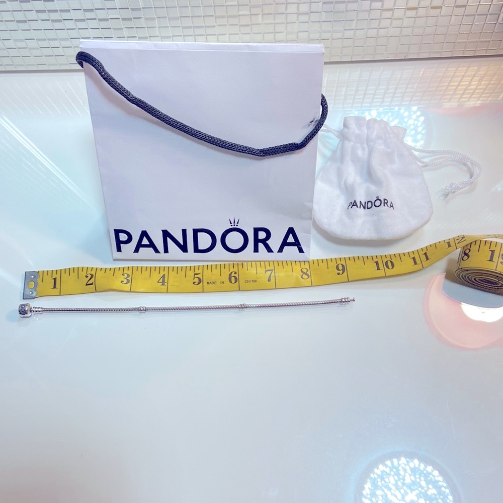 Pandora Snake Chain Bracelet 9”